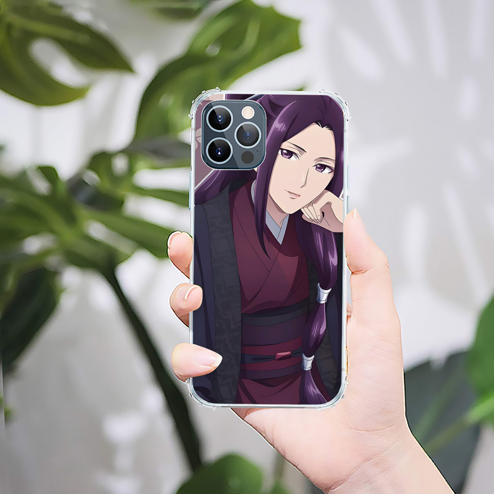 （画像用） 薬屋のひとりごと The Apothecary Diaries 【iPhone 12シリーズ対応】透明スマホケース（クリアソフトケース）